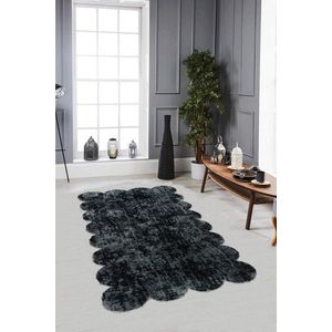 Covor, Laser Pattern, 100x200 cm, Gri inchis imagine