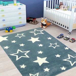 Covor, Machine Star, 120x180 cm, Albastru imagine