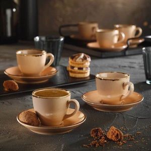 Set de cafea LM12KT730P04, Kutahya Porselen, 12 piese, portelan imagine