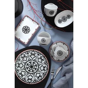 Serviciu de masa breakfast 32 piese LB32KH420596612, Kutahya Porselen, portelan, multicolor imagine