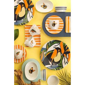 Serviciu de masa breakfast 32 piese ZG32KH60012023, Kutahya Porselen, portelan, multicolor imagine
