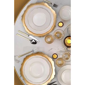 Serviciu de masa 24 piese BNOLY24Y2120, Kutahya Porselen, portelan, multicolor imagine