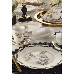 Serviciu de masa breakfast 28 piese BNOLY28KH43012055, Kutahya Porselen, ceramica, multicolor imagine