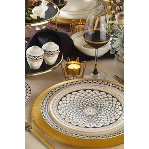 Serviciu de masa 53 piese INBNKL53YT43012048, Kutahya Porselen, portelan, multicolor imagine