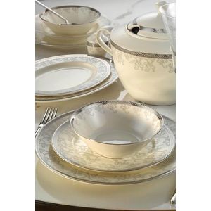 Serviciu de masa 62 piese BNKL62YT4301140420, Kutahya Porselen, portelan, multicolor imagine