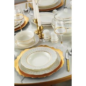 Serviciu de masa 62 piese BNOLY62YT43011381, Kutahya Porselen, ceramica, multicolor imagine