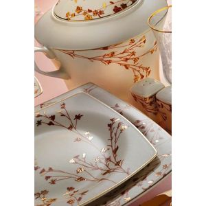 Serviciu de masa 62 piese BNMR62YT43012255, Kutahya Porselen, portelan, multicolor imagine