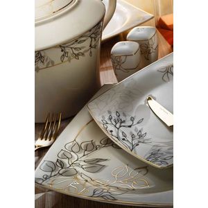 Serviciu de masa 62 piese BNMR62YT43012259, Kutahya Porselen, portelan, multicolor imagine