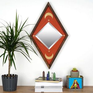 Decoratiune de perete, ART031, Dimensiune: 59 x 35 x 3 cm, Multicolor imagine