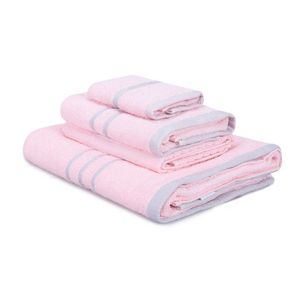 Set prosoape, L'essentiel Maison, Linda, Roz pudra imagine