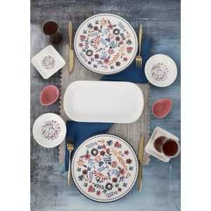 Set de mic dejun, Hermia, 275KRM1658, Antibacterian, Multicolor imagine