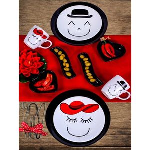 Set de mic dejun, Hermia, 275KRM1615, Antibacterian, Multicolor imagine