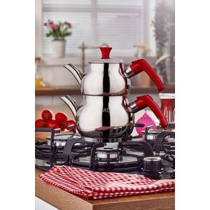 Ceainic, Hermia, 222CRN1177, Ceainic de fund: 9 x 9 x 9 cm / 0, 75 l (1 bucată), Argintiu imagine