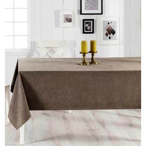 Fata de masa, Hermia, 198DCH1172, Nu necesita calcare, Maro imagine