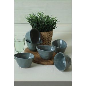 Set boluri pentru aperitive, Hermia, 275KRM2189, Antibacterian, Verde Mat imagine