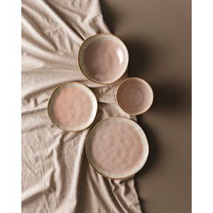 Serviciu de masa, Hermia, 275KRM2186, Farfurie: 20 cm (6 bucăți), Roz pudra imagine