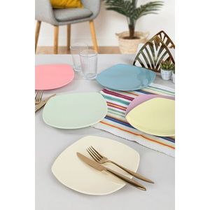 Set platouri servire desert, Hermia, 275KRM1895, Usor de curatat, Multicolor imagine