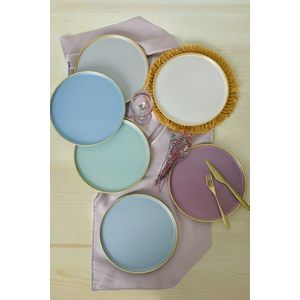 Set platouri servire, Hermia, 275KRM2203, Antibacterian, Auriu imagine