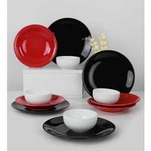 Serviciu de masa, Hermia, 275KRM1571, Antibacterian, Multicolor imagine