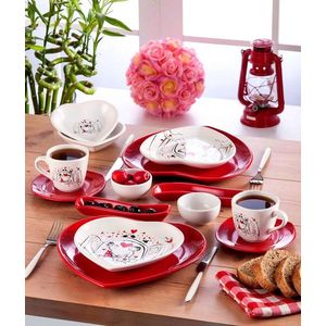 Set de mic dejun, Hermia, 275KRM1613, Antibacterian, Multicolor imagine