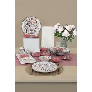 Set de mic dejun, Hermia, 275KRM1741, Antibacterian, Multicolor imagine