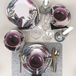 Serviciu de masa, Hermia, 275KRM1667, Antibacterian, Multicolor imagine