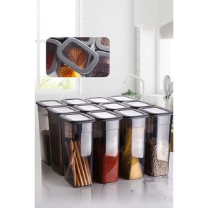 Set recipiente depozitare, Hermia, 430KSV4328, Antracit imagine