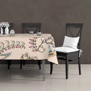 Fata de masa, Hermia, 742TMA7781, Dimensiune: 150 x 150 cm, Multicolor imagine