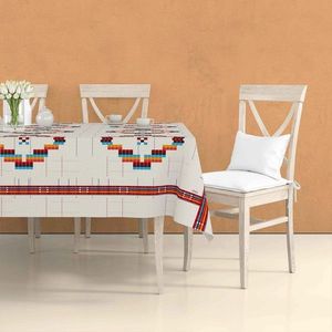 Fata de masa, Hermia, 742TMA7788, Dimensiune: 150 x 150 cm, Multicolor imagine