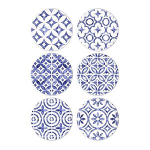 Set platouri servire, Hermia, 280TMA1511, Alb/Mov imagine