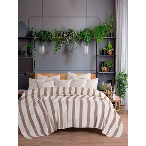 Cuvertura matlasata dubla, L'essentiel Maison, Porto, Camel imagine