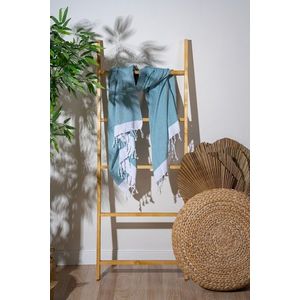 Prosop de plaja, L'essentiel Maison, Kucuk Elmas, Albastru petrol imagine