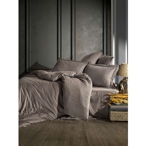 Lenjerie de pat dubla, L'essentiel Maison, Austin v2, Bej imagine