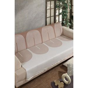 Cuvertura de pat, L'essentiel Maison, Esta, Camel imagine