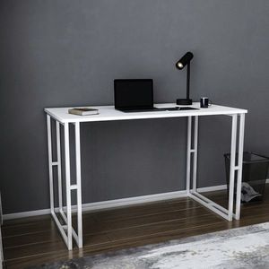 Birou, Hanah Home, Kane, 120x60x74.8 cm, Alb imagine