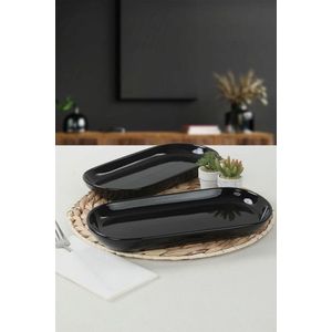 Set platouri servire, Hermia, 275KRM1424, Antibacterian, Negru imagine