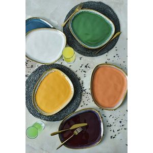 Set platouri servire, Hermia, 275KRM2213, Antibacterian, Multicolor imagine