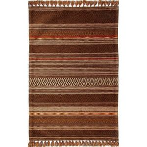 Covor rezistent IN 01 - Brown, Terra, 80x150 cm, maro imagine