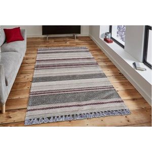 Covor rezistent Eko, IN 02 - Cream, Lilac, 100% acril, 120 x 180 cm imagine