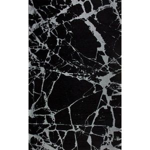 Covor rezistent SM 21 - Black, Silver XW, 135x200 cm imagine