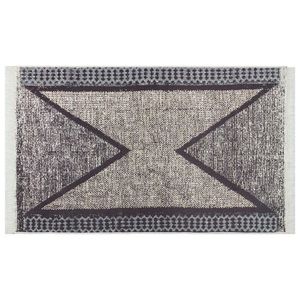 Covor Eko rezistent, AR 02 - Grey, 80x150 cm, 100% bumbac, 80 x 150 cm imagine