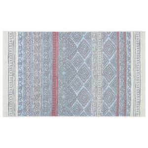 Covor Eko rezistent, AR 04 - Pink, 80x150 cm, 100% bumbac, 80 x 150 cm imagine