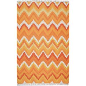 Covor Eko rezistent, BD 03 - Orange, 100% poliester, 120 x 180 cm imagine