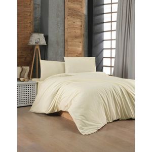 Lenjerie de pat dubla Super King (FR), L'essentiel Maison, Cream 2, Crem imagine