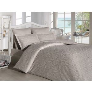 Lenjerie de pat dubla, L'essentiel Maison, Damask, Piatra imagine