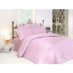 Lenjerie de pat dubla, L'essentiel Maison, Ottoman, Roz pudra imagine