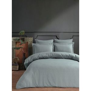 Lenjerie de pat dubla, L'essentiel Maison, Catena, Verde imagine