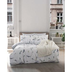 Lenjerie de pat dubla (DE), L'essentiel Maison, Paradise, White / Dark Blue / Green imagine