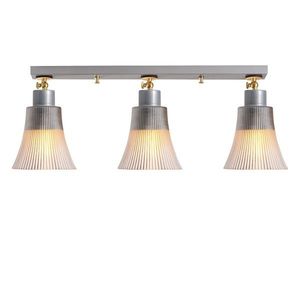 Lustra Foca N-119, Noor, 22 x 62 cm, 3 x E27, 100W, argintiu imagine