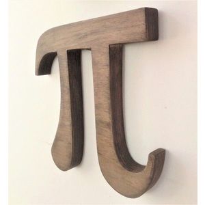 Decoratiune de perete, Pi, 24x1.8x24 cm, Maro imagine